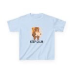 Kids Keep Calm Bear T-Shirt - Fun & Cozy Everyday Tee