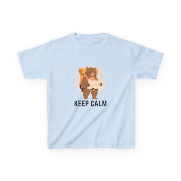 Kids Keep Calm Bear T-Shirt - Fun & Cozy Everyday Tee