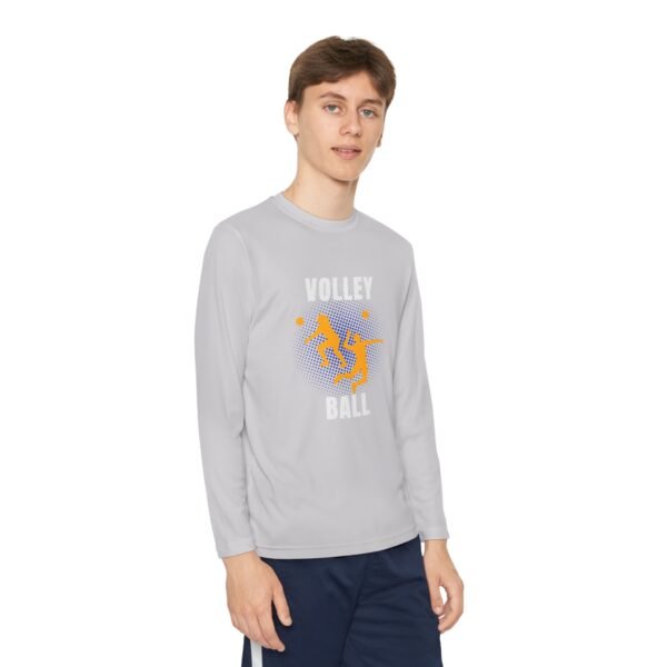 Youth Long Sleeve Volleyball Tee - Perfect for Sports Enthusiasts