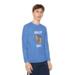 Youth Long Sleeve Volleyball Tee - Perfect for Sports Enthusiasts