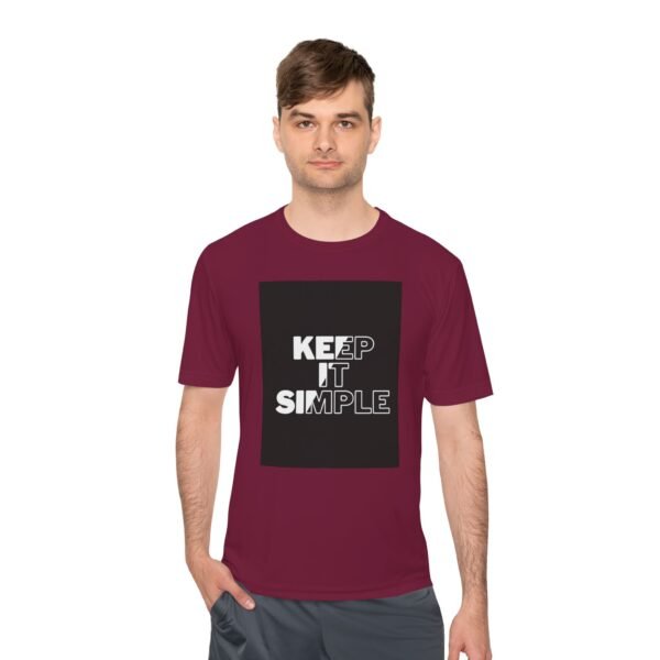 Unisex Moisture Wicking Tee - 'Keep It Simple' Workout Shirt