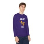 Youth Long Sleeve Volleyball Tee - Perfect for Sports Enthusiasts