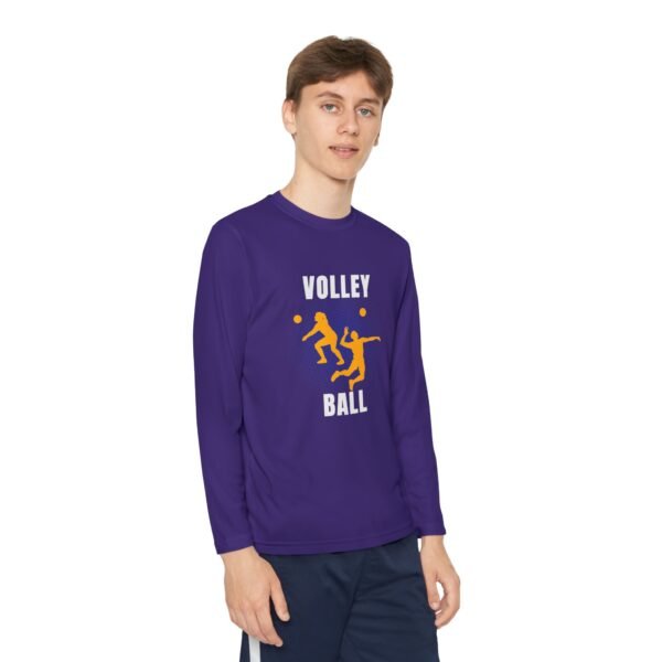 Youth Long Sleeve Volleyball Tee - Perfect for Sports Enthusiasts
