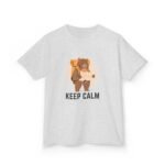 Kids Keep Calm Bear T-Shirt - Fun & Cozy Everyday Tee