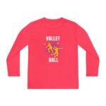 Youth Long Sleeve Volleyball Tee - Perfect for Sports Enthusiasts