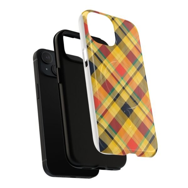 Plaid Tough Magnetic Phone Cases | Stylish, Durable, Protective Gift for Him or Her, Unique Pattern, Everyday Use, Holiday Essentials