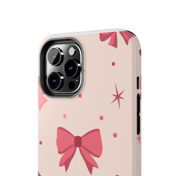 Chic Bow Phone Case, Stylish Phone Cover, Gift for Her, Trendy Tech Accessory, Cute Bow Design, Durable Phone Case