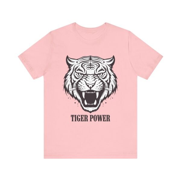 Tiger Power Unisex Jersey Tee - Bold Graphic T-Shirt for Animal Lovers