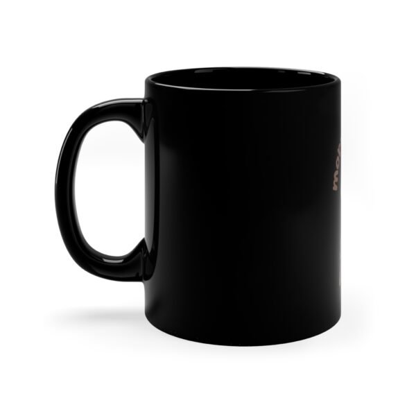 Morning Coffee Black Mug | Cozy, Gift for Coffee Lovers, Home Decor, Office Mug, Morning Routine