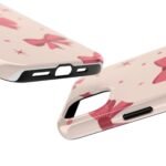 Chic Bow Phone Case, Stylish Phone Cover, Gift for Her, Trendy Tech Accessory, Cute Bow Design, Durable Phone Case