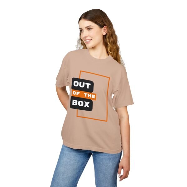 Unisex Urban Heavy Tee - "Out of the Box" Graphic Tee for Creative Minds