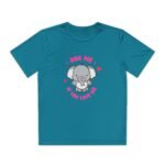 Youth Elephant Graphic Tee - "Hug Me If You Love Me"