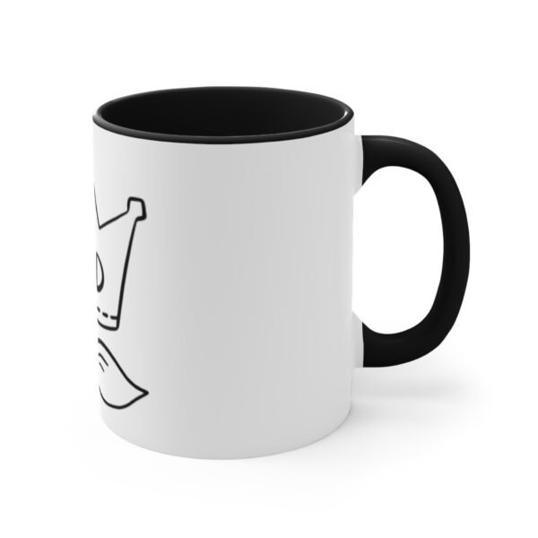 Dad Crown Accent Mug, Funny Coffee Cup for Father's Day, Gift for Dad, Unique Dad Mug, Dad Appreciation Gift