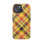Plaid Tough Magnetic Phone Cases | Stylish, Durable, Protective Gift for Him or Her, Unique Pattern, Everyday Use, Holiday Essentials
