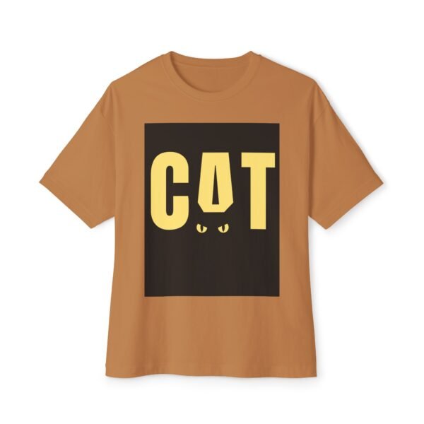 Cat-Themed Unisex Oversized Tee - Perfect for Cat Lovers