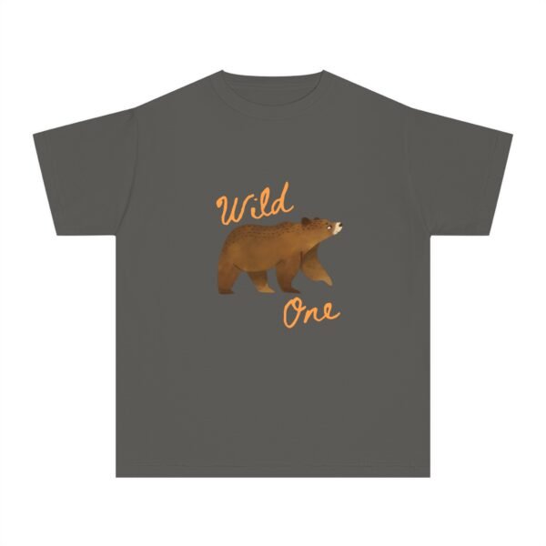 Wild One Youth Tee - Cute Bear Graphic T-Shirt for Kids