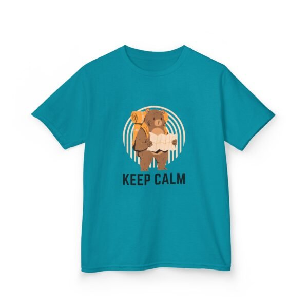 Kids Keep Calm Bear T-Shirt - Fun & Cozy Everyday Tee