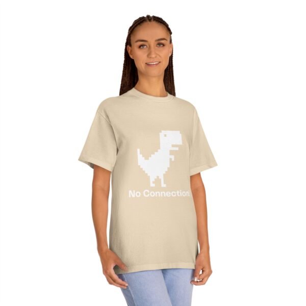 No Connection! Unisex Classic Tee - Fun Dinosaur Graphic Shirt