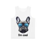 Cool French Bulldog Men's Tank Top - Perfect for Summer & Casual Wear