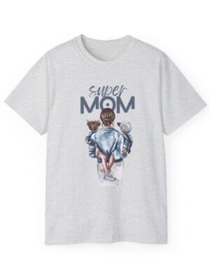 Super Mom Unisex Ultra Cotton Tee - Perfect Gift for Mother's Day