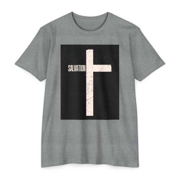 Salvation Graphic Tee - Unisex CVC Jersey T-Shirt