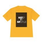 Unisex Moisture Wicking Tee - 'Keep It Simple' Workout Shirt