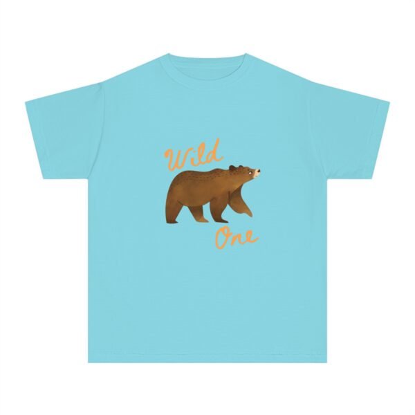 Wild One Youth Tee - Cute Bear Graphic T-Shirt for Kids