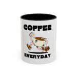 Running Coffee Mug - Funny Coffee Lover Gift, Cute Ceramic Cup for Every Day, Perfect for Birthdays, Christmas, Tea Lovers