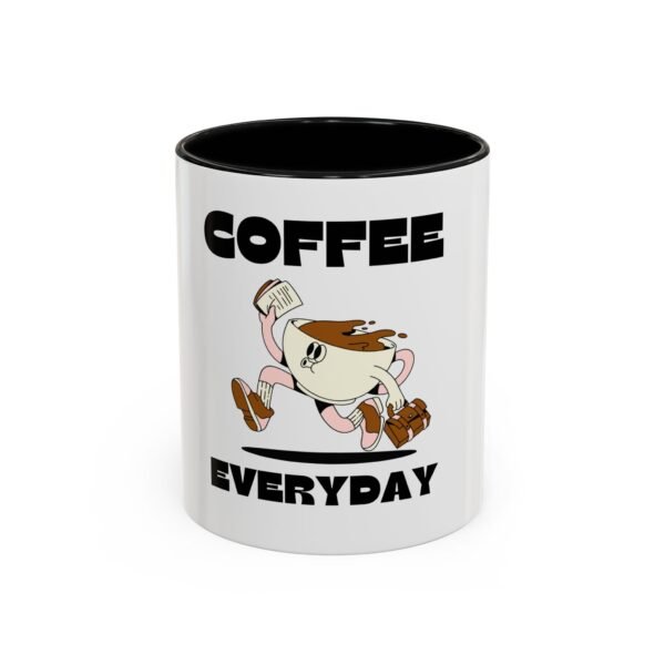 Running Coffee Mug - Funny Coffee Lover Gift, Cute Ceramic Cup for Every Day, Perfect for Birthdays, Christmas, Tea Lovers