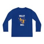 Youth Long Sleeve Volleyball Tee - Perfect for Sports Enthusiasts