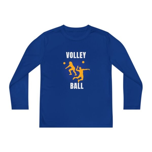 Youth Long Sleeve Volleyball Tee - Perfect for Sports Enthusiasts