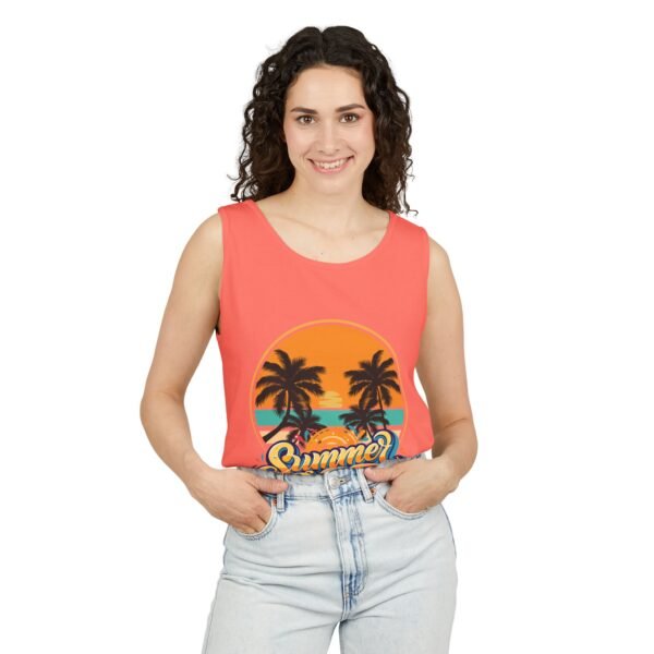 Summer Vibes Unisex Tank Top - Beach-Ready Apparel for Vacation & Warm Days