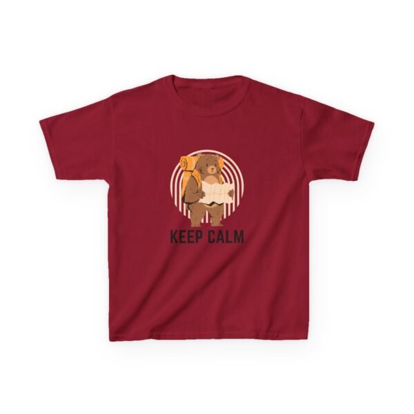Kids Keep Calm Bear T-Shirt - Fun & Cozy Everyday Tee