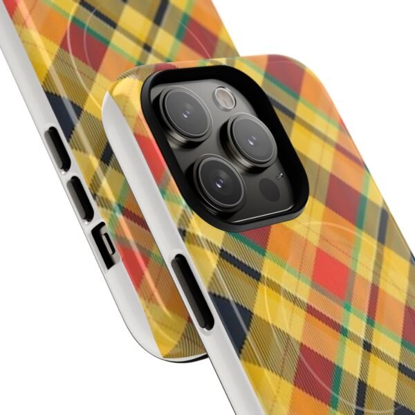 Plaid Tough Magnetic Phone Cases | Stylish, Durable, Protective Gift for Him or Her, Unique Pattern, Everyday Use, Holiday Essentials