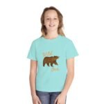 Wild One Youth Tee - Cute Bear Graphic T-Shirt for Kids