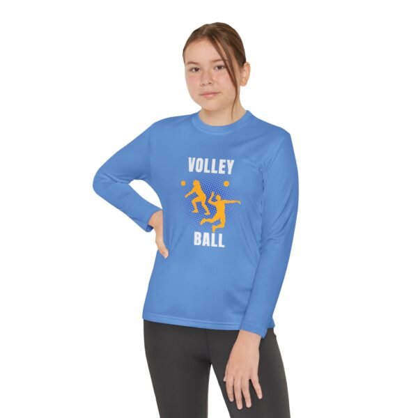 Youth Long Sleeve Volleyball Tee - Perfect for Sports Enthusiasts