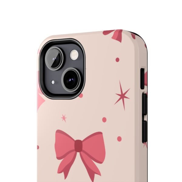 Chic Bow Phone Case, Stylish Phone Cover, Gift for Her, Trendy Tech Accessory, Cute Bow Design, Durable Phone Case