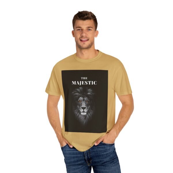 Majestic Lion Unisex Garment-Dyed T-Shirt