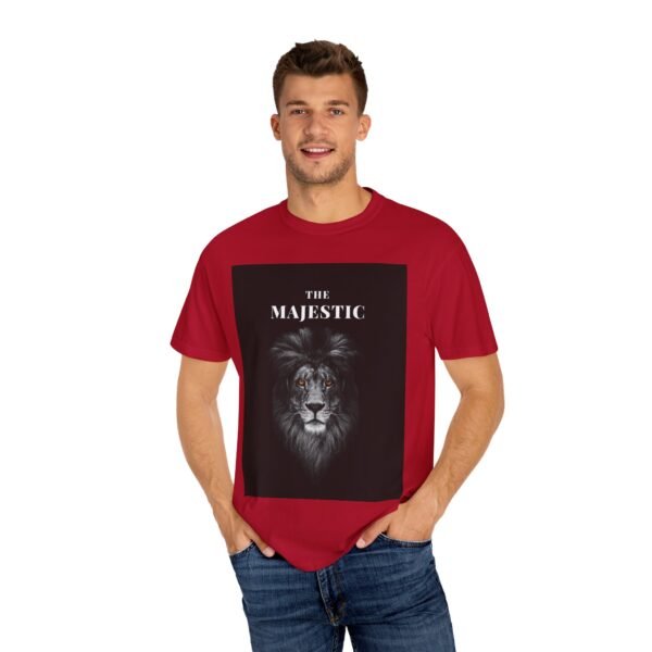 Majestic Lion Unisex Garment-Dyed T-Shirt