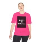 Unisex Moisture Wicking Tee - 'Keep It Simple' Workout Shirt
