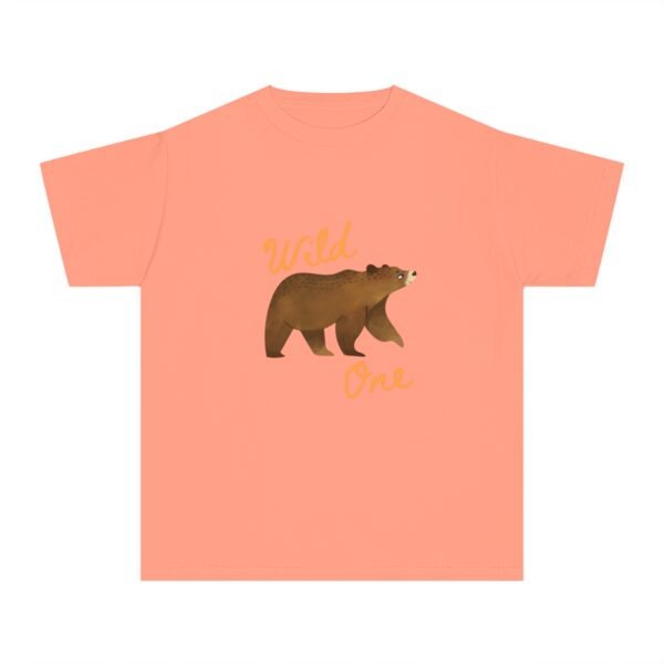 Wild One Youth Tee - Cute Bear Graphic T-Shirt for Kids