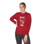 Youth Long Sleeve Volleyball Tee - Perfect for Sports Enthusiasts
