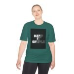 Unisex Moisture Wicking Tee - 'Keep It Simple' Workout Shirt