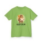 Kids Keep Calm Bear T-Shirt - Fun & Cozy Everyday Tee