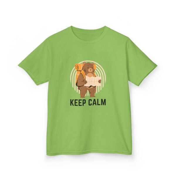 Kids Keep Calm Bear T-Shirt - Fun & Cozy Everyday Tee