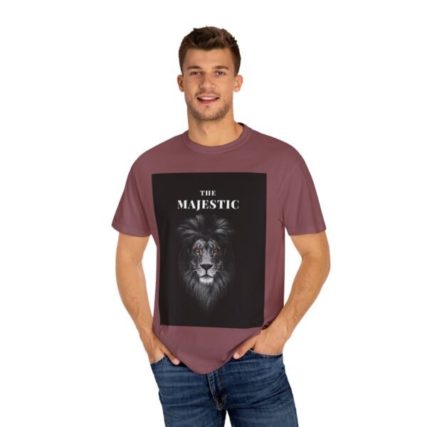Majestic Lion Unisex Garment-Dyed T-Shirt