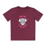 Youth Elephant Graphic Tee - "Hug Me If You Love Me"