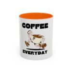 Running Coffee Mug - Funny Coffee Lover Gift, Cute Ceramic Cup for Every Day, Perfect for Birthdays, Christmas, Tea Lovers
