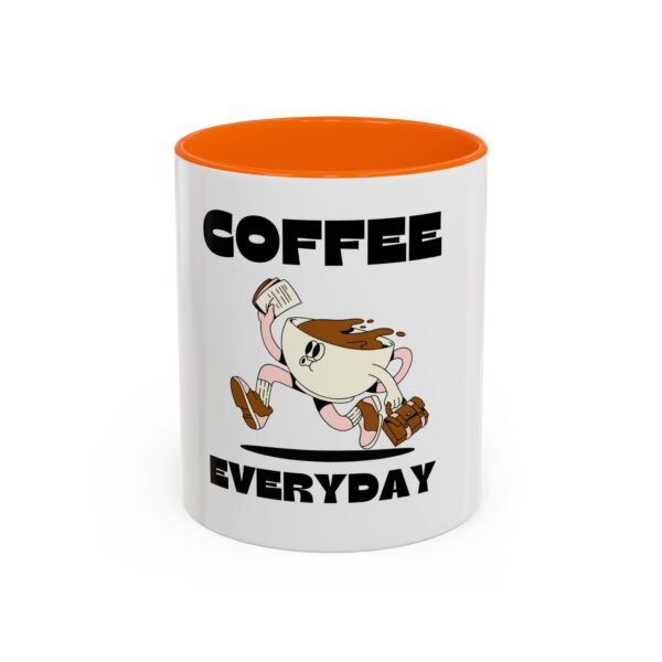 Running Coffee Mug - Funny Coffee Lover Gift, Cute Ceramic Cup for Every Day, Perfect for Birthdays, Christmas, Tea Lovers