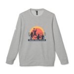 Adidas Unisex Crewneck Sweatshirt - 'Consider Yourself Blocked' Volleyball Design